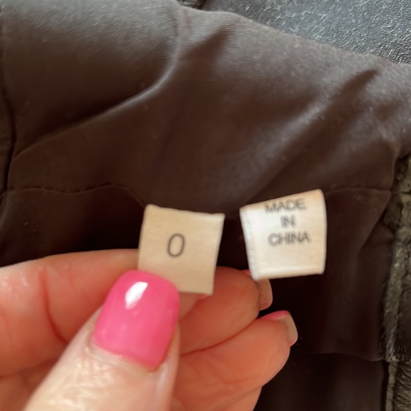 Derek Lam Asymmetrical Wool Blend Leather Dress - Picture 8 of 9